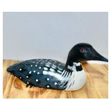 Wooden Loon Figure