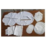 Vintage white linens