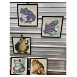 5 Frog Prints