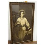 Jesus at Twelve- framed print