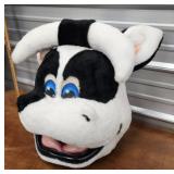 Cow mascot costume head $donated to Candor food