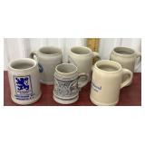 6 Beer Mugs
