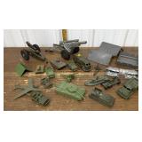 Military toys- tanks, trucks etc *not all perfect