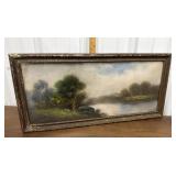 Signed landscape *not perfect