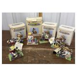 Garden Pals figures *some w/ original boxes