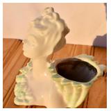 MCM Haeger Lady Head Vase