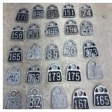 Aluminum Cattle Tags (25)