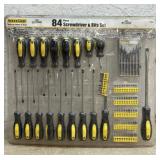 Steel Grip  84 Screwdriver / Bit Set- new