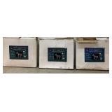 Christmas Rope Light Up Wite Horses (3)- condition