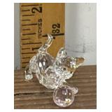 Swarovski crystal kitten w/ original box