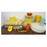 Tupperware- pitcher, measuring cups, lidded