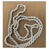 .925 Italy Signed Necklace