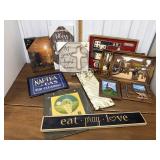 Wall plaques, signs etc *not all perfect, some