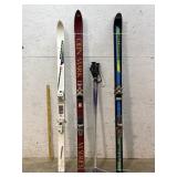 3 Sets of Skiï¿½s & 1 Set of Poles
