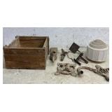 Lamp Parts, Buggy Step, etc.