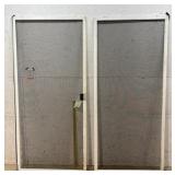 2 Sliding Screen Doors 35/77.5
