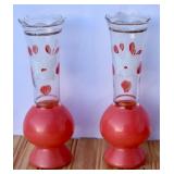 MCM Bartlett Collins Hand-Painted Vases