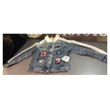 Brand new/tags size 7/8 justice Snoopy patch