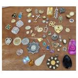 Pendants some gold filled