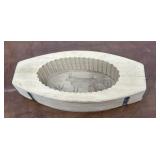 Cow Wooden butter mold hinged, made in France