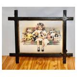 Beautiful Antique Frame with Bessie Pease Gutmann