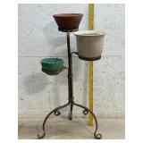 Wrought Iron Plant Stand - pots not included