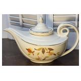 Halls Autumn leaf teapot with insert