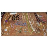 Costume jewelry necklaces earrings etc