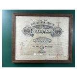 1890 Literary & Scientific Certificate