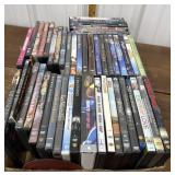 Box of DVDs *some new, unopened