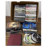 Assorted DVDs- movies, TV series, exercise