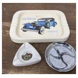 Ashtrays, cigarette holder