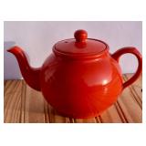 Arthur Wood England Red Teapot