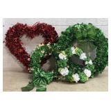 Valentines & St. Patrickï¿½s Day Wreaths  (4)