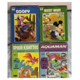 4 Vintage Whitman Disney Jigsaw Puzzles All