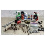 Rat Trap, Duck Tape, Tape Measure & miscellaneous