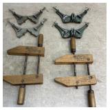 Miter Clamps  & Wooden Clamps