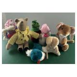 Plush Gnome & Animal Lot