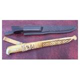 2 Fishing Knives With Sheaths