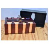 Vintage Poker Chips-Case