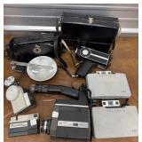 Cameras, flash and video recorders- polaroid,