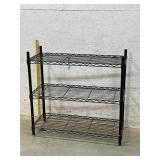 Adjustable 3 Tier Wire Rack - 36/14/32