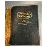 1942. Websterï¿½s dictionary a digest of military