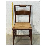 Early Brush Seat Chair