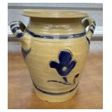 Small Incised Pottery crock *chip on base