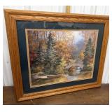 T.C. Chiu, Woodland Splendor Framed print