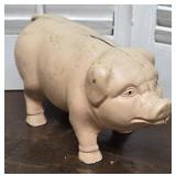 Cast iron piggy bank