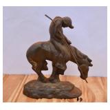 Cast Iron End of Day Door Stop (?)