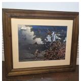 Beautiful David Maass Mallard Ducks Foil Print -