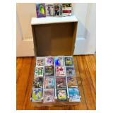 Big Box of Football Cards Underneath lies the